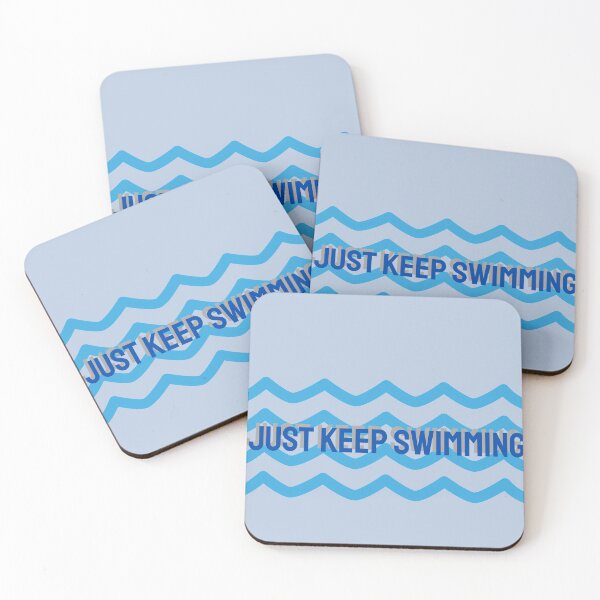 Item preview, Just Keep Swimming designed and sold by thecaitycat.