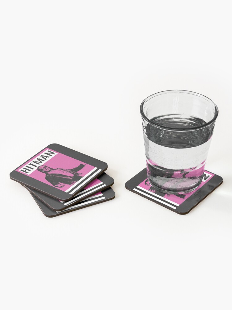 Alternate view of Bret the Hitman Hart Coasters (Set of 4)