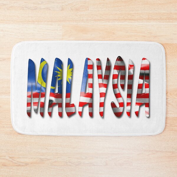 Item preview, Malaysia Word With Flag Texture designed and sold by MarkUK97.