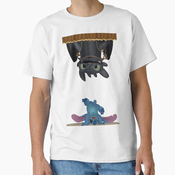 Item preview, Besties are as mad as each other - Stitch and Toothless designed and sold by eleaj.