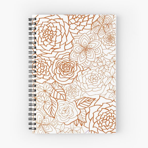 Item preview, Orange Flower Pattern designed and sold by Emilytheelf.