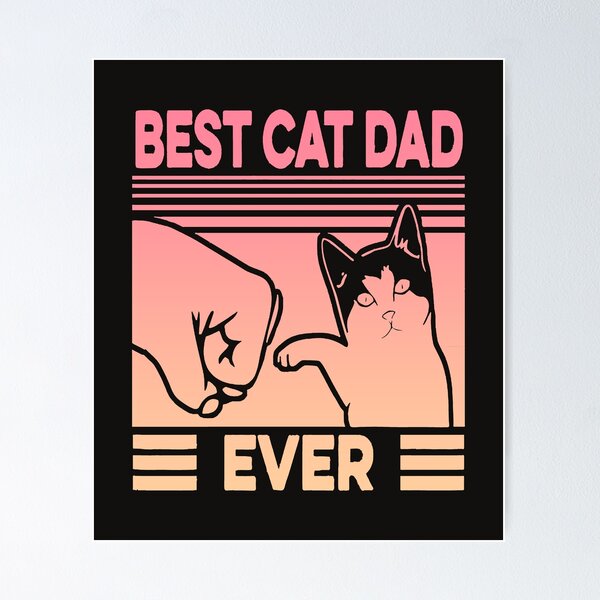 Item preview, Best cat dad ever designed and sold by ZEDSOU ⭐⭐⭐⭐⭐.