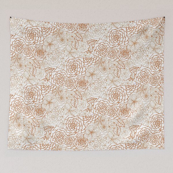 Item preview, Orange Flower Pattern designed and sold by Emilytheelf.
