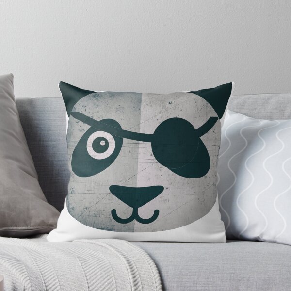 Item preview, Panda Pirate Evil Distressed Bear designed and sold by merchhost.