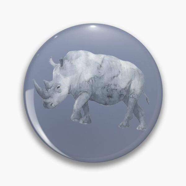 Item preview, HD Rhinoceros - Watercolor Style Rhino Design designed and sold by merchhost.