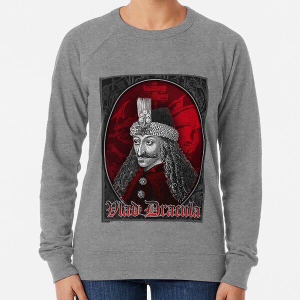 Vlad Dracula Gothic Lightweight Sweatshirt