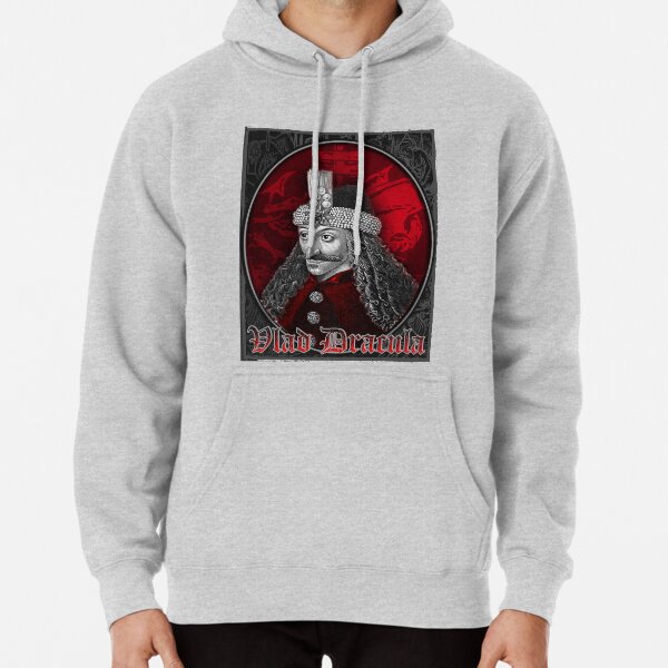 Vlad Dracula Gothic Pullover Hoodie