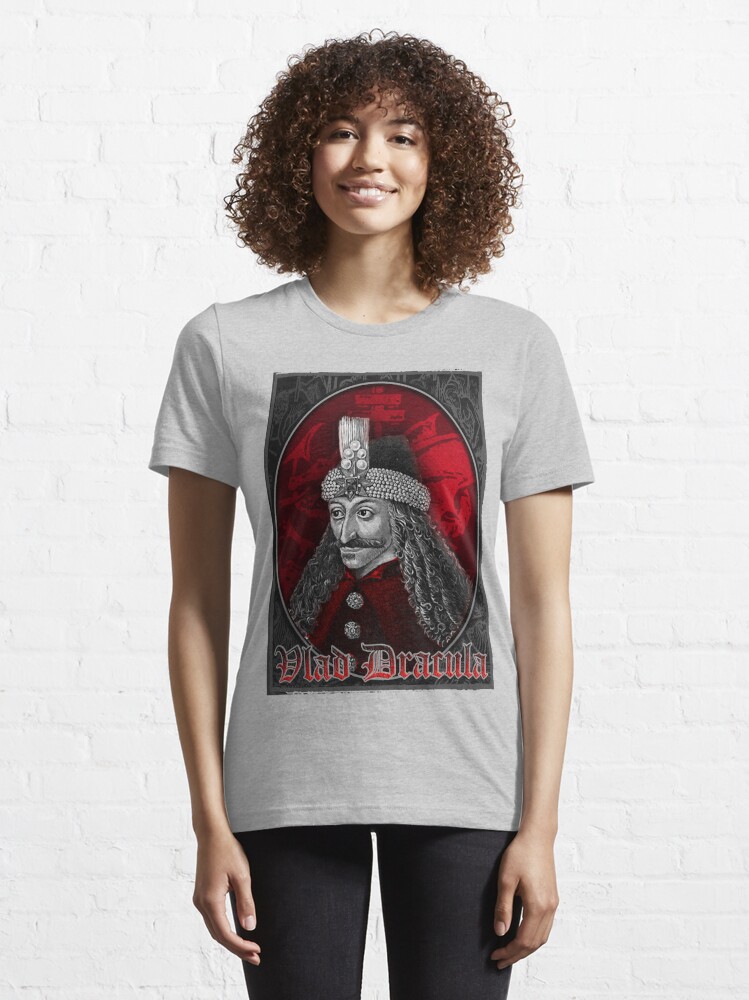 Vlad Dracula Gothic Long Sleeve T Shirt by THE MONSTER STORE