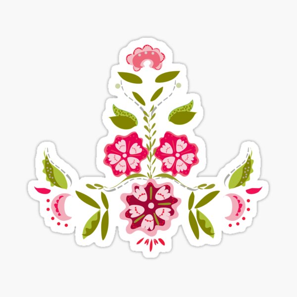 Vista previa del artículo con la obra «Flower Power - Blanco», diseñado y vendido por margaretafriden.