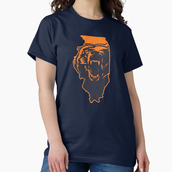 Vista previa del artículo con la obra «Esquema de la NFL del estado de Illinois de los Chicago Bears», diseñado y vendido por Stayfrostybro.