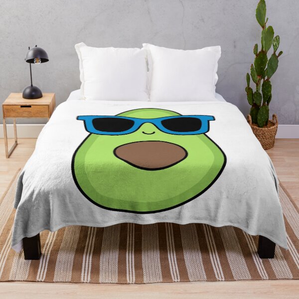Item preview, Cool Avocado with Blue Sunglasses designed and sold by Design Minds Boutique.