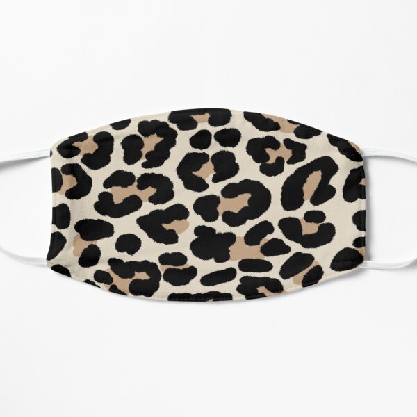 Cheetah Print Flat Mask