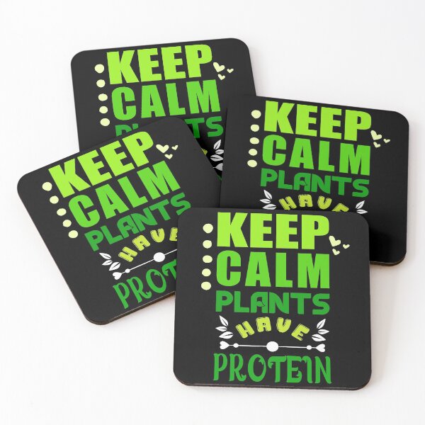 Item preview, Keep Calm Plants Have Protein designed and sold by Scratches Tees.