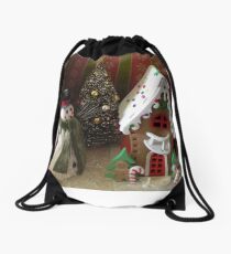 holiday sence Drawstring Bag
