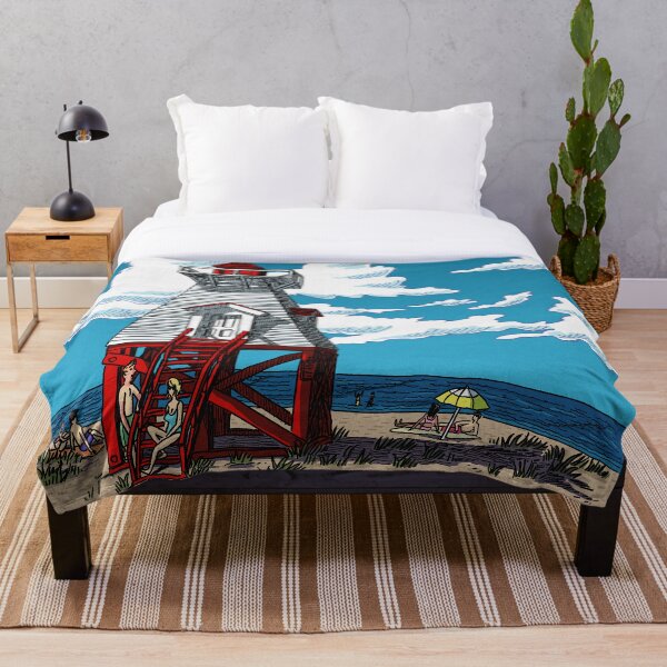 Item preview, À la plage à Shédiac / En la playa de Shediac designed and sold by Blanco55.