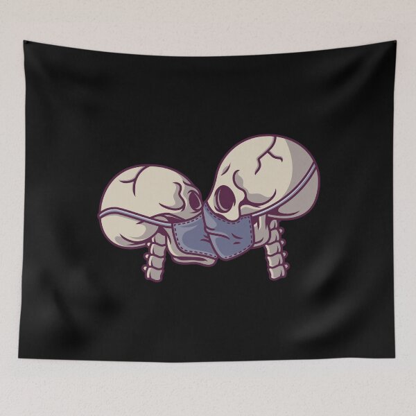 Item preview, Kissing Skulls designed and sold by tonstan.