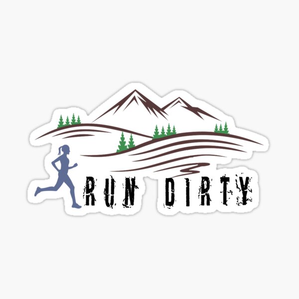 Artikelvorschau, Run dirty entworfen und verkauft von Schmuddelshirt.