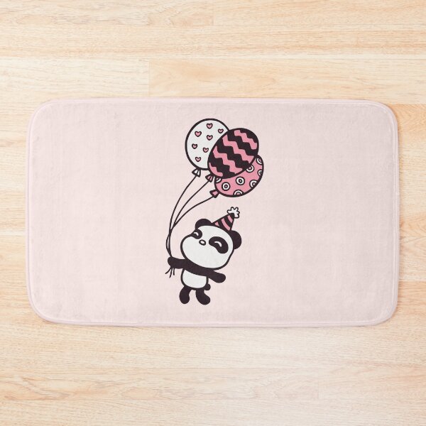 Item preview, Cute Little Panda With Balloons designed and sold by rustydoodle.