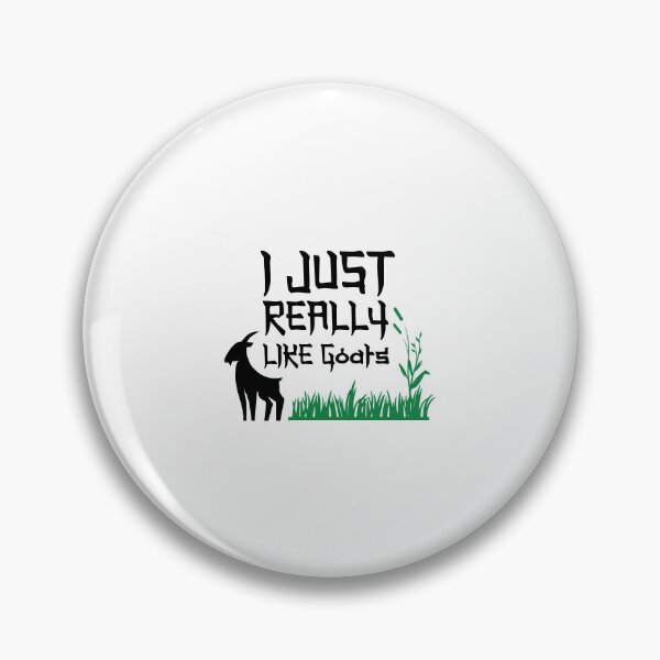 Item preview, I Just Really Like Goats - Funny goat gift designed and sold by Nouni-abdo.