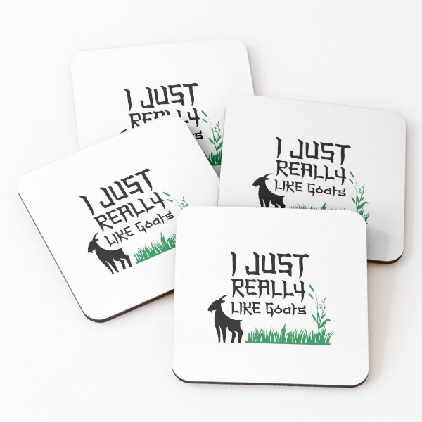 Item preview, I Just Really Like Goats - Funny goat gift designed and sold by Nouni-abdo.