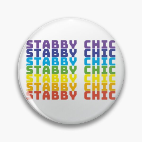 Aperçu de l'œuvre Stabby Chic Repeat Design en couleurs arc-en-ciel créée et vendue par Mindsofcreation.