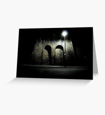 Lonely Roads Greeting Card