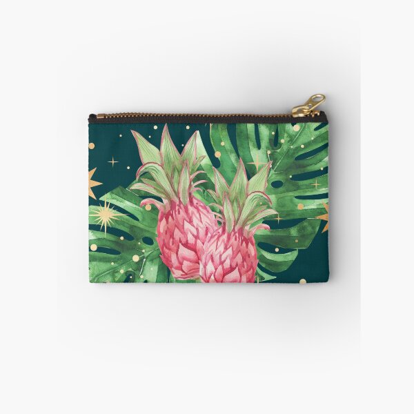 Item preview, Tropical pineapple Magic - Green Background designed and sold by Breece.