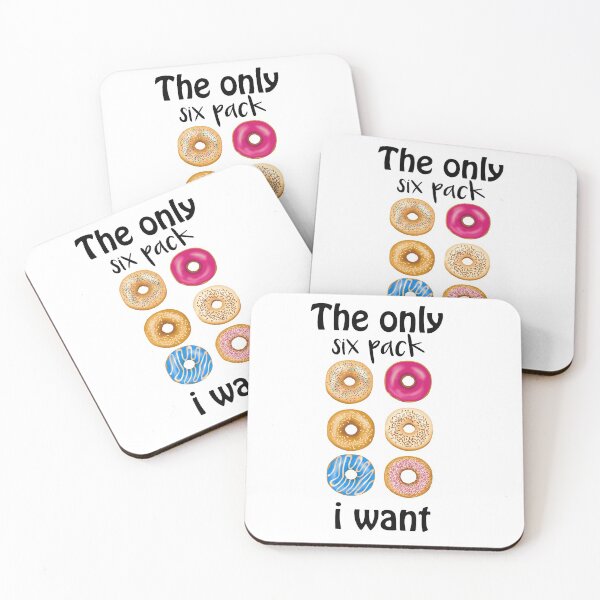 Item preview, The Only six pack i want / donut lover designed and sold by GLOW BUYGLOW.