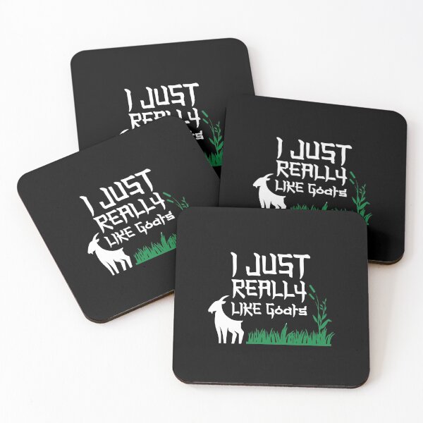 Item preview, I Just Really Like Goats - Funny goat gift designed and sold by Nouni-abdo.