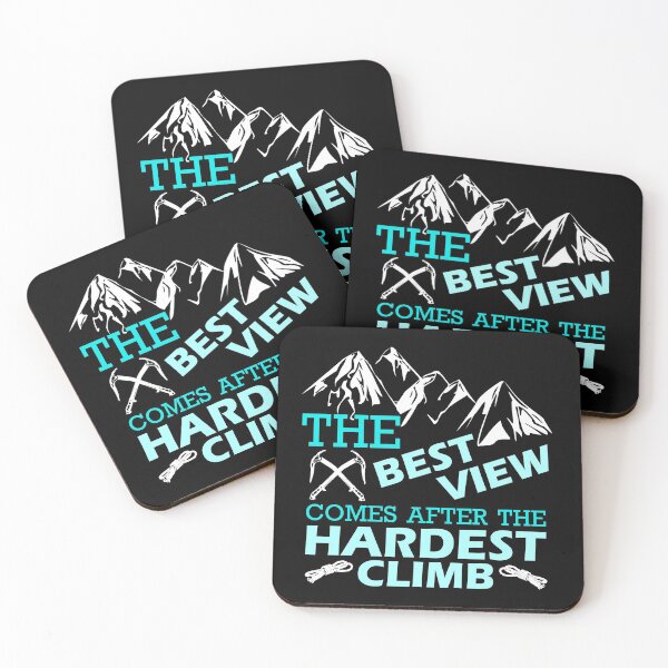 Item preview,  Mountains like Kilimanjaro or Everest are nice. The best view comes after the hardest climb. Cool hobby. designed and sold by DerNerd.