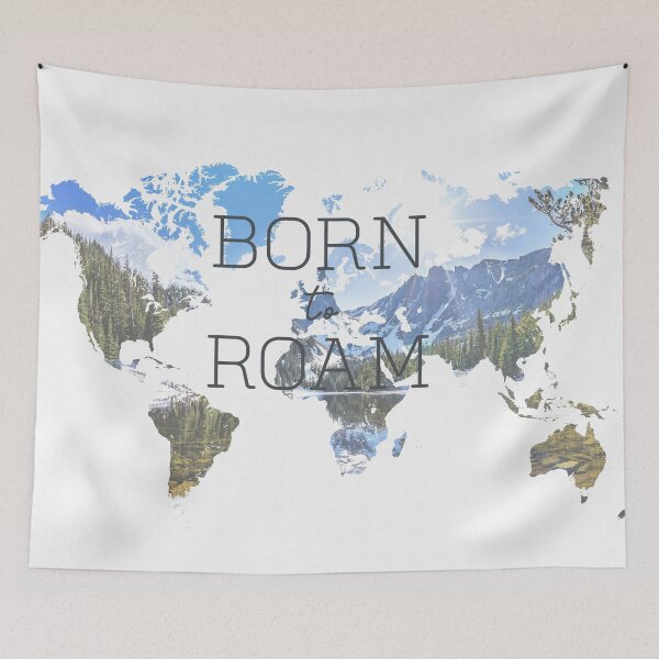 Item preview, Born to roam  designed and sold by Freewheeling.