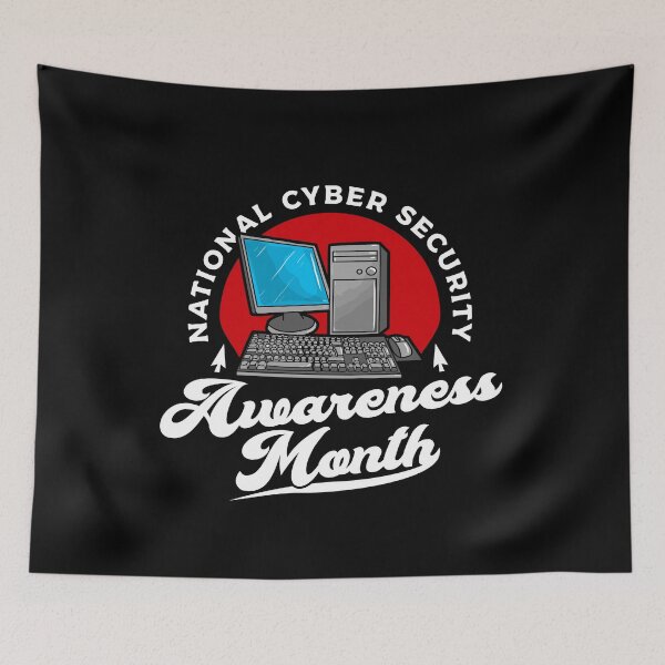 Item preview, National Cybersecurity Awareness Month designed and sold by friendlyspoon.