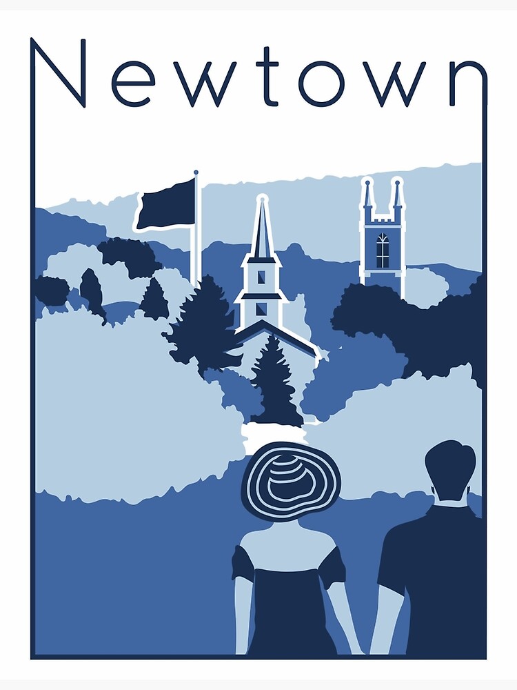 "Newtown, CT" Poster for Sale by eppersh12 Redbubble
