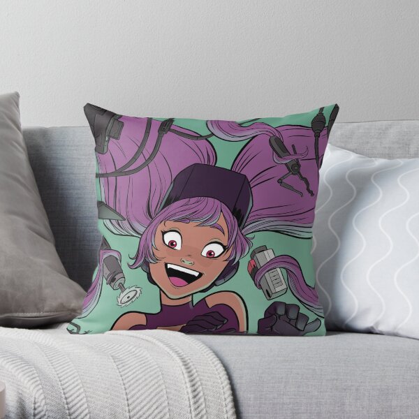 Entrapta - Let's get weeeeeeeeird Throw Pillow