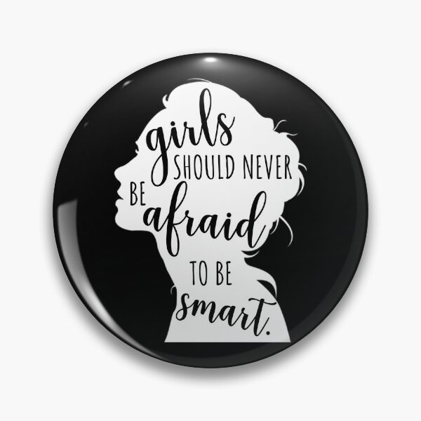 Item preview, Girls should never be afraid to be smart Portrait designed and sold by MalikaBela.