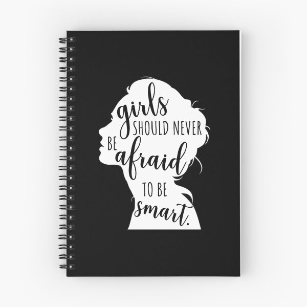 Item preview, Girls should never be afraid to be smart Portrait designed and sold by MalikaBela.