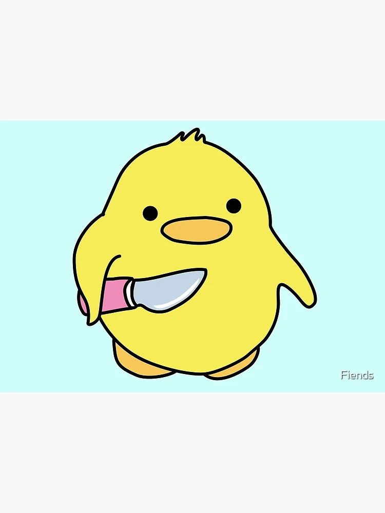 Stickers duck with knife aesthetic cartoon girl -  Portugal