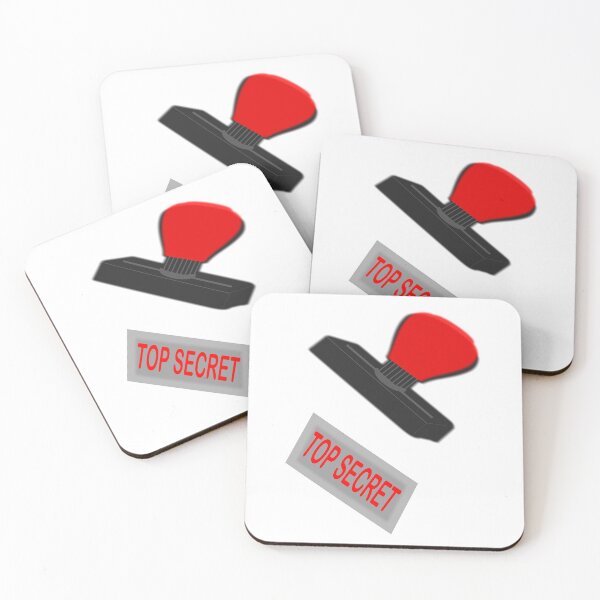 Item preview, Top secret stamp designed and sold by Redmoon9.