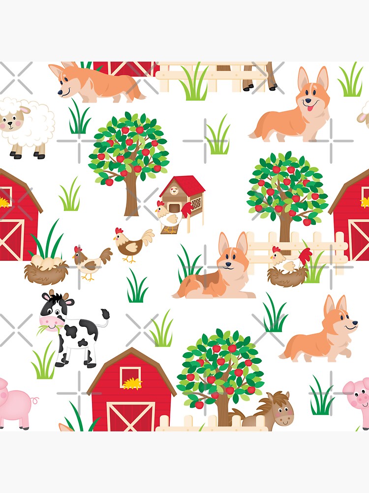 corgis on the village by Corgiworld