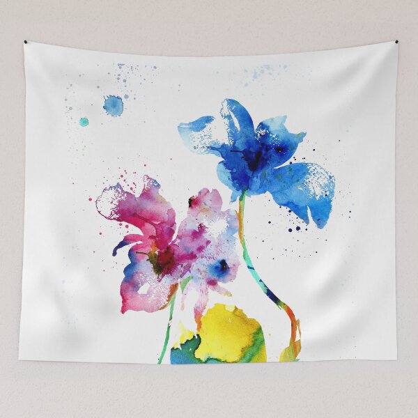 Item preview, Flowers Colorful Flowers designed and sold by millamix.