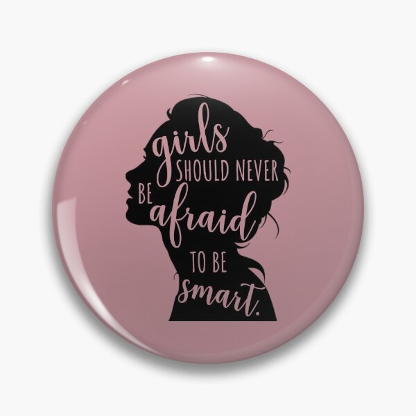Item preview, Girls should never be afraid to be smart Portrait designed and sold by MalikaBela.