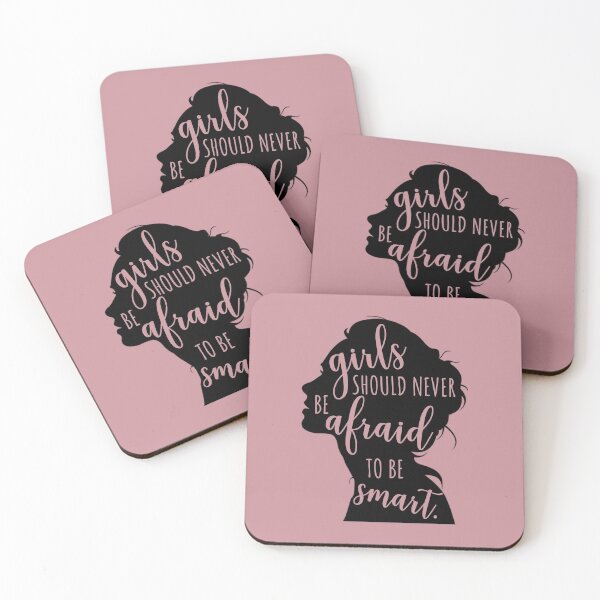 Item preview, Girls should never be afraid to be smart Portrait designed and sold by MalikaBela.