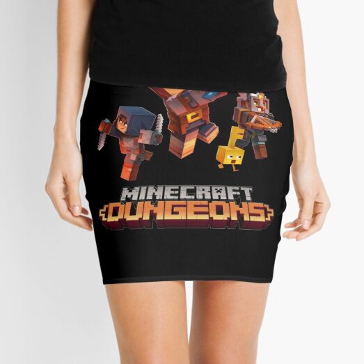 Minecraft Mini Skirts | Redbubble