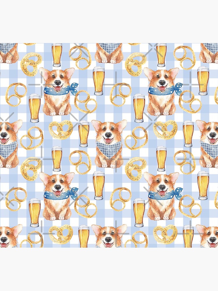 Corgi on Oktoberfest by Corgiworld