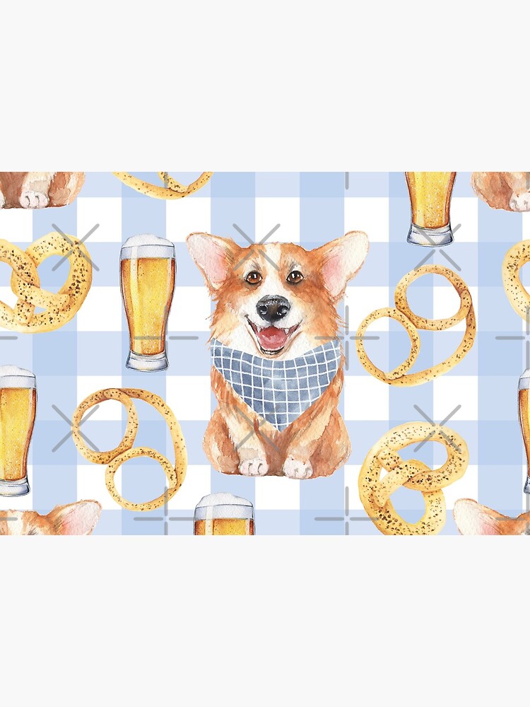 Corgi on Oktoberfest by Corgiworld