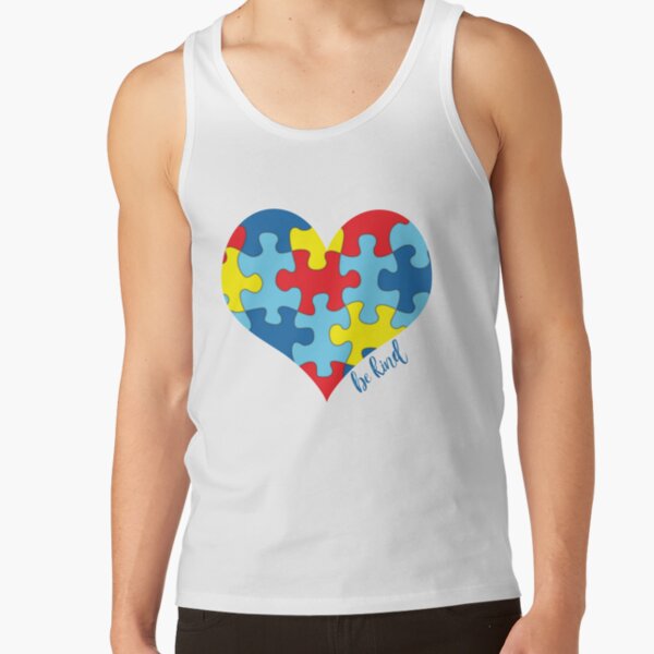 Autism Awareness puzzle piece heartbeat heart for Kid Tumbler Idea BPS –  BigProStore