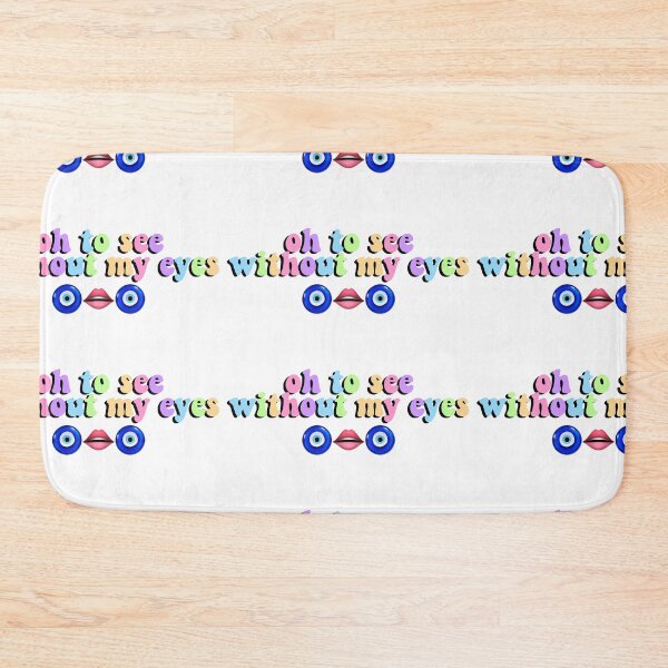Item preview, oh to see without my eyes designed and sold by cool stickerz.