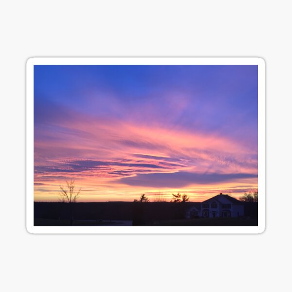Warm Sunset Sticker