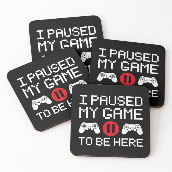 Item preview, Funny Gamer T-Shirt, I Paused My Game To Be Here, Sarcastic Gaming Cool Word T Shirt For Gamer Men Women designed and sold by Happiness Shop.
