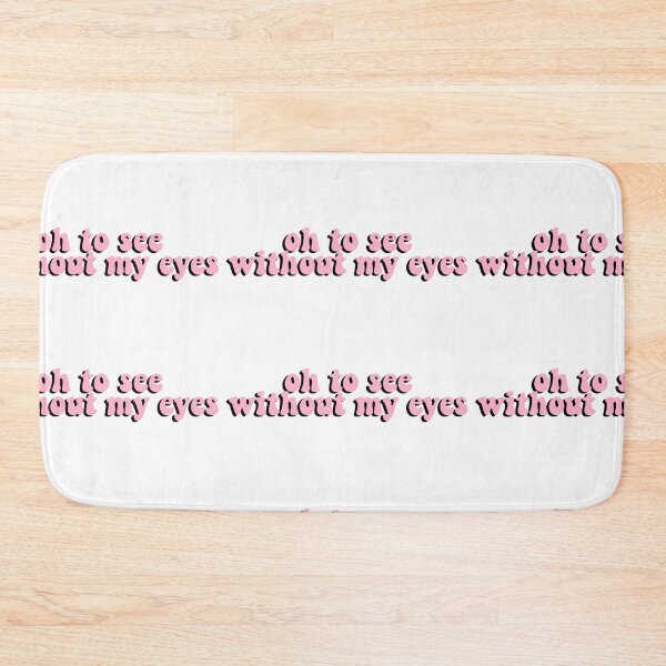 Item preview, oh to see without my eyes designed and sold by cool stickerz.